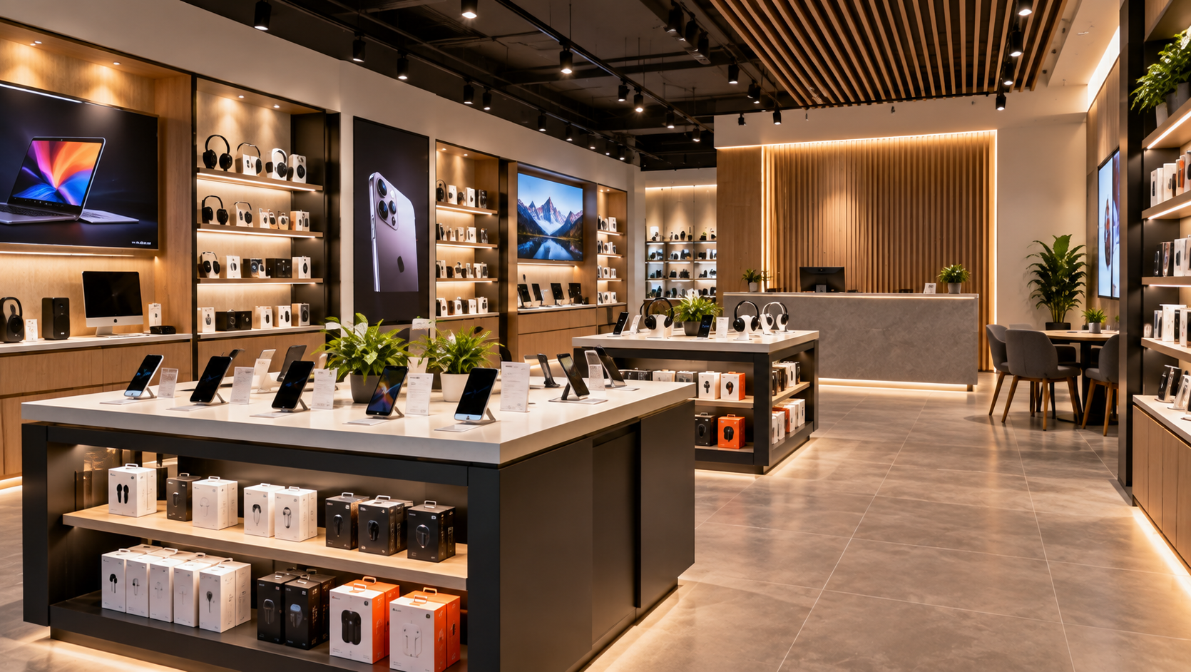 Retail showroom interior fit-out